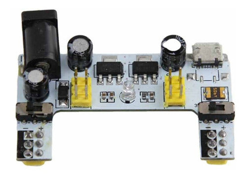 High Tec Electronica Power Supply for Protoboard 5V / 3.3V + USB Cable 1° PPD-0073 Htec 0