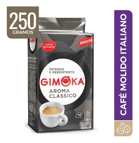 Combo Café Molido Gimoka Italia Tostado - 500gr. 2