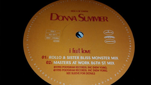 Donna Summer I Feel Love Vinilo Maxi Uk Muy Bueno Clasico 95 2