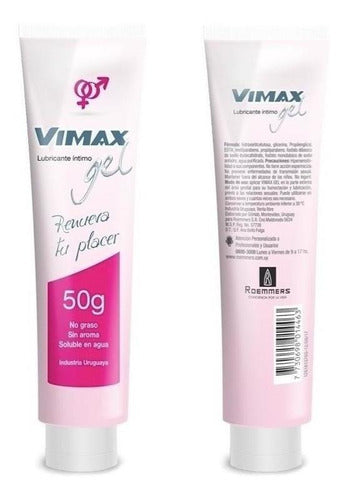 Vimax Gel Lubricante Intimo 50 Gr 0