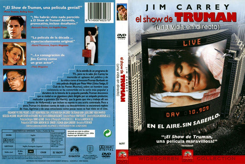 The Truman Show - Jim Carrey - DVD - The Truman Show - Jim Carrey - Dvd