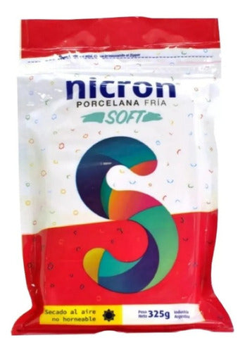 Nicron Porcelana Fria Soft X 325g Blanca X 10 Unidades 0