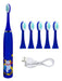 Cepillo Dental Infantil Eléctrico Azul - 5 Repuestos 0