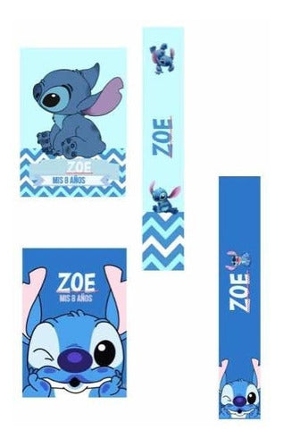 Personalized Notepad and Pencil Set - Lilo and Stitch x30 Units 2