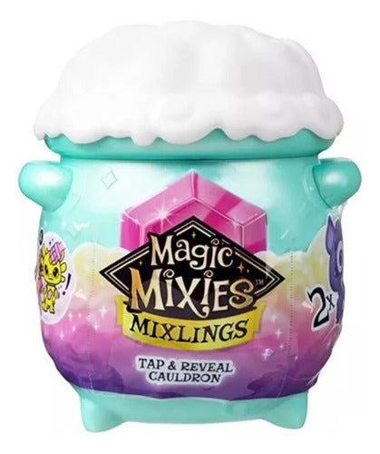 Magic Mixies Mixlings Mini Magical Cauldron X 2 Green Replay 0