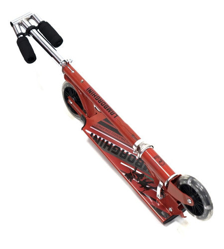 Dencar Lamborghini Kids Two-Wheel Light-Up Folding Scooter 2