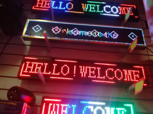 Generic Programmable LED Sign, 3 Colors Moving Text-Open 5