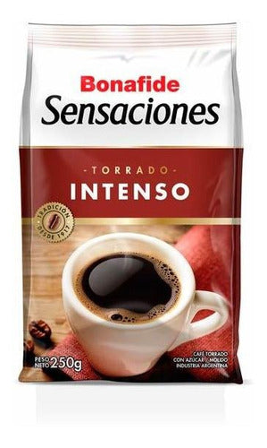 Bonafide Pack X 8 Unid Cafe Sensaciones Int 250 Gr 0