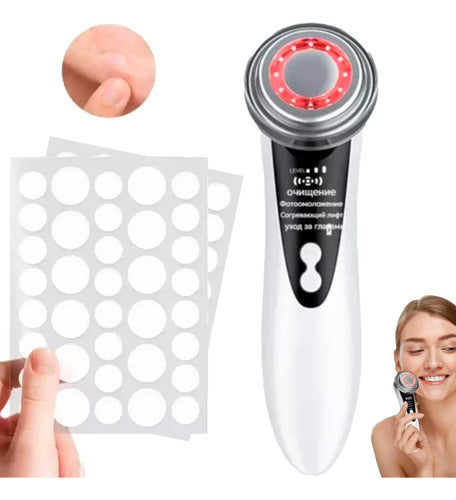 Renkai Set Facial Antiage Massager + 72 Hydrocolloid Acne Patches 0