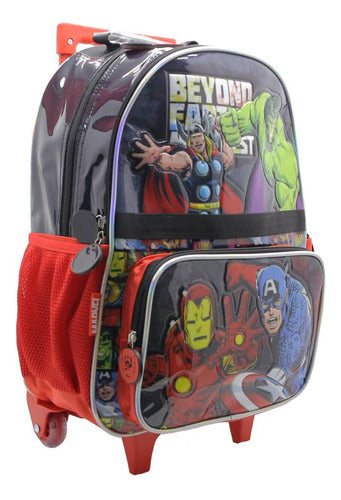Avengers Backpack 16 Inches with Wheels by Cresko SP135 6