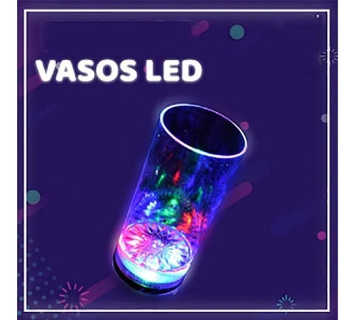 Tienda de fiesta 100 Luminescent LED Glasses for Parties - Battery Operated 2