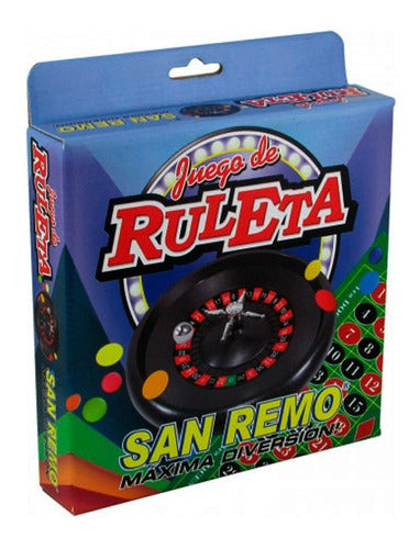 San Remo Juego De Ruleta Maxima Diversión De Mesa Infantil Plástico 0