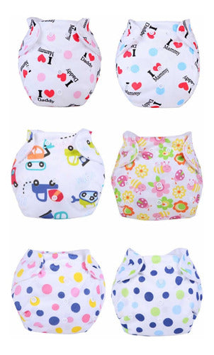 EcoNappy Pack of 2 Reusable Cloth Baby Diapers 1