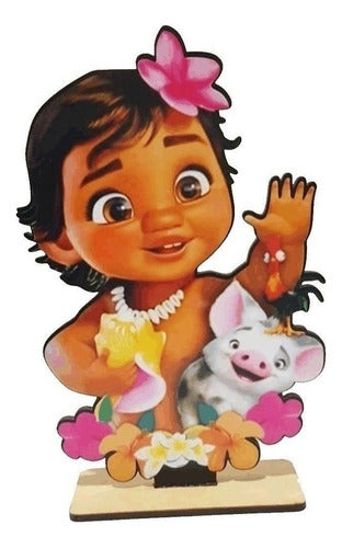 DecoFibro 20 Souvenirs + 6 Moana Baby Centerpieces 0