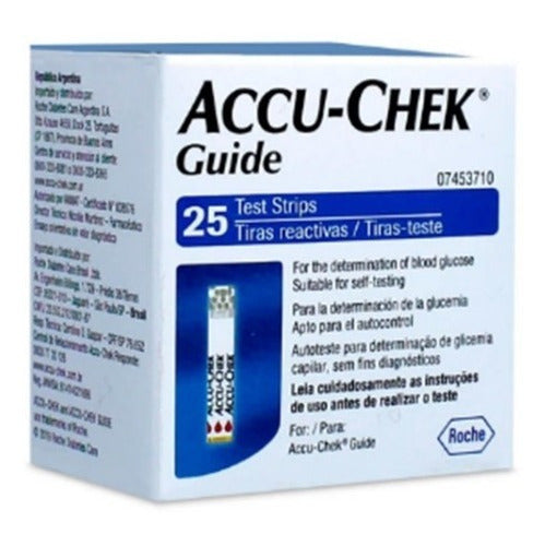 Accu-Chek Tiras Reactivas Guide X 25 Unidades 0