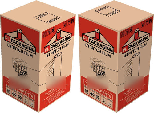 Film Stretch for Packaging Roll 50 cm x 12 Rolls - Packaging 6