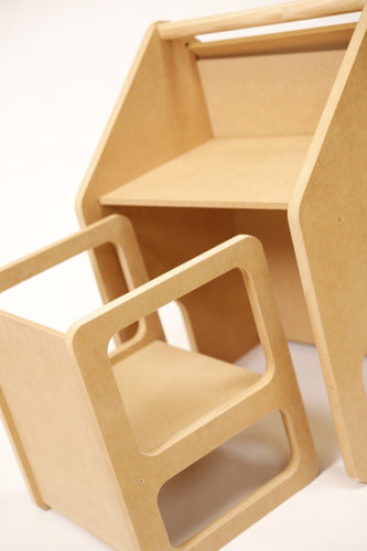 Montessori House Stand with Paper + Evolutionary Chair + Free Shipping 5