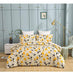 Dada Bedding Yellow Fleur Floral Juego De Funda Nórdica - Go 0