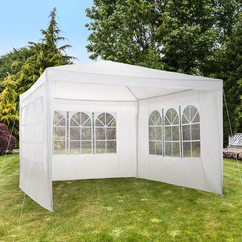 Outdoor Adventure Gazebo Easy Set 3 X 3 Portable with Walls for Garden 2