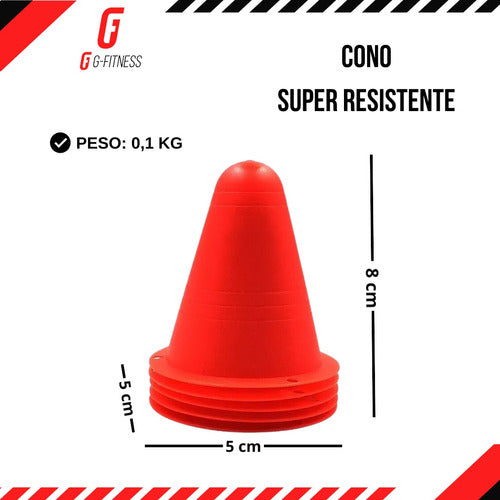 G-Fitness Cono Deportivo 8cm 1