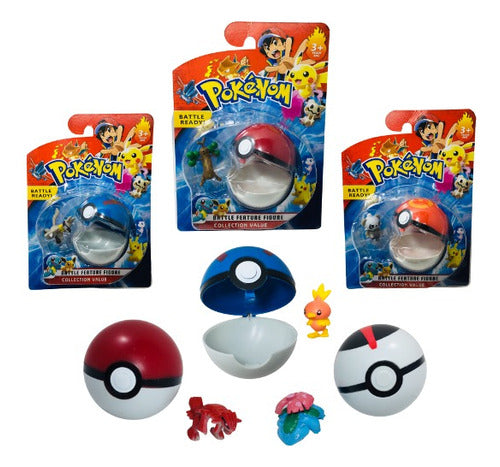 Generic China Pokebola Con Muñeco Varios Modelos Pokemon 0