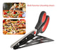 Home Love Set of 3 Kitchen Scissors with Spatula for Cutting Pizza and Cakes - Stainless Steel 5