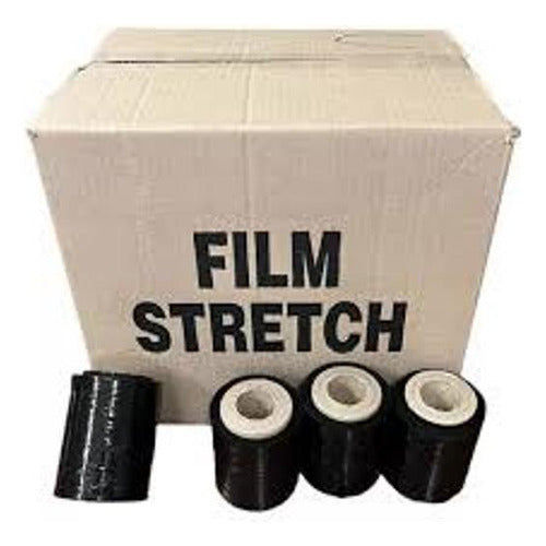 Film Stretch Black 10 Cm X 6 Units 2