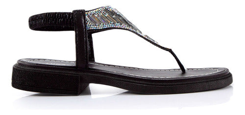 Luna Chiara Women's Lightweight Casual Sandals with Shine - Model 02 0