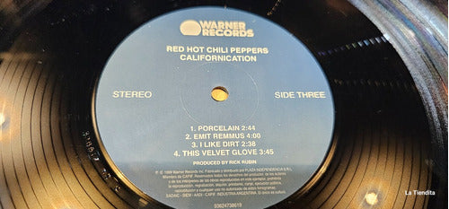 Red Hot Chili Peppers Californication Lp Doble Insert Librit 1