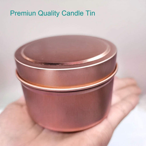 Metal Candle Tin 16 Pieces 3