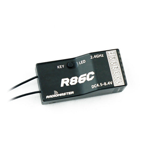 Receptor Radiomaster R86c (frsky D8), 6 Ch, Telemetría, Sbus 0