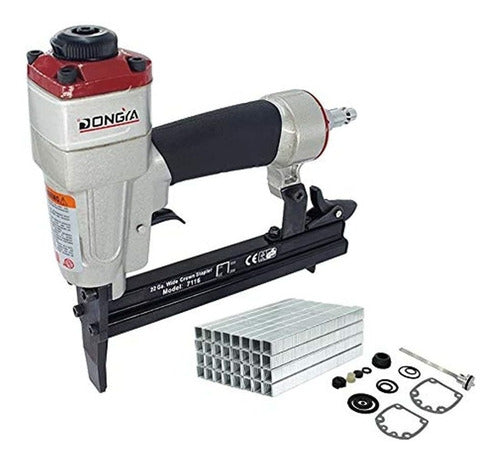 Dongya 7116BL Upholstery Stapler - Caliber 22 1/4 P 0