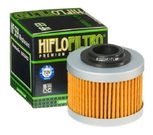 Filtro Aceite Hf559 Can Am 990 Spyder Transmision Atv 0