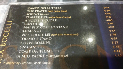 Andrea Bocelli - Sogno - Cd Original Impecable 2