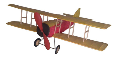 Centro de Gravedad SPAD-SCOUT SVII Biplane Rubber Band Powered Kit 0