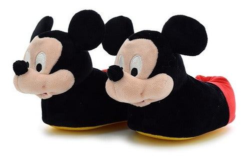 Phi Phi Toys Mickey And Friends Plush Slippers 0