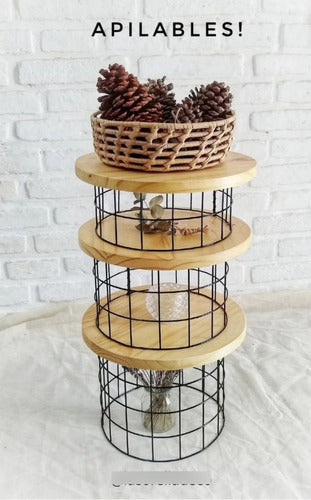 Set of 3 Cake Stands - Dessert Table - Events 2