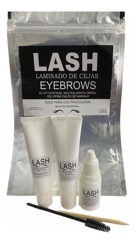 Lash Kit Para Laminado Alisado De Cejas Eyebrows Profesional 0