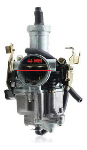 Hellux 30mm Carburetor with Fuel Pump for Panther Motorcycles 1