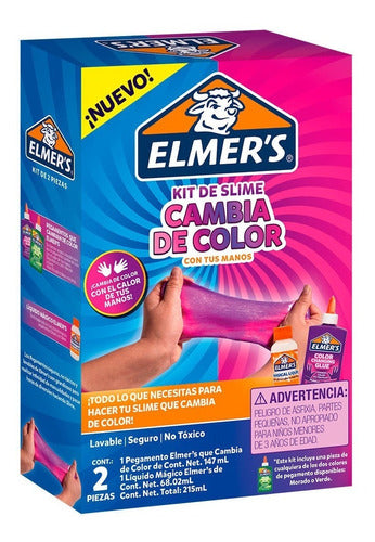 Elmer's Color Changing Slime Kit 2 Pieces 0