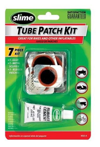 Slime Bicycle and Motorcycle Tire Patch Kit - 7 Pieces 3