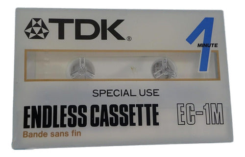 Cinta De Cassette Bucle Infinito Ec1m De 1 Minuto De Tdk 0