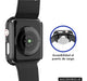 Genérica Black Rigid Acrylic Protector Compatible with Apple Watch 4