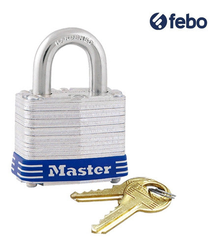 Master Lock Laminated Padlock 14mm 7ESPD 1