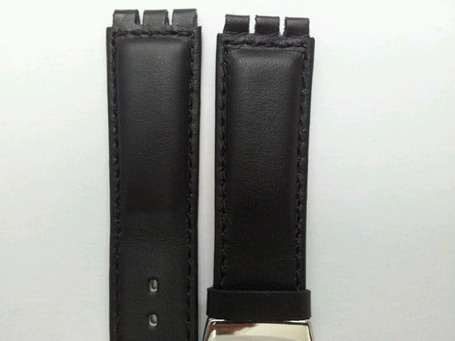 Morellato Watch Band for Swatch 2740.56 Black Satin 5