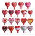 Pack 50 Globos Corazón Te Amo 23 Cm Aprox . San Valentin 2