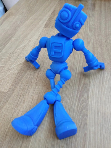 Locomondo3D Articulated Robot Figure 16cm 3D Print 5