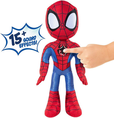 Marvel Hombre Araña Peluche Con 15 Sonidos Diferentes 1