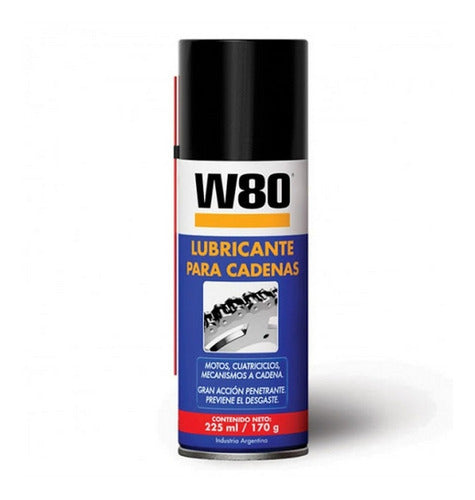 W80 Lubricant for Motorcycle Chains - Autopartes Sanabria 0