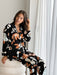 Women's Soft Silk Fibrana Pajama Set 10
